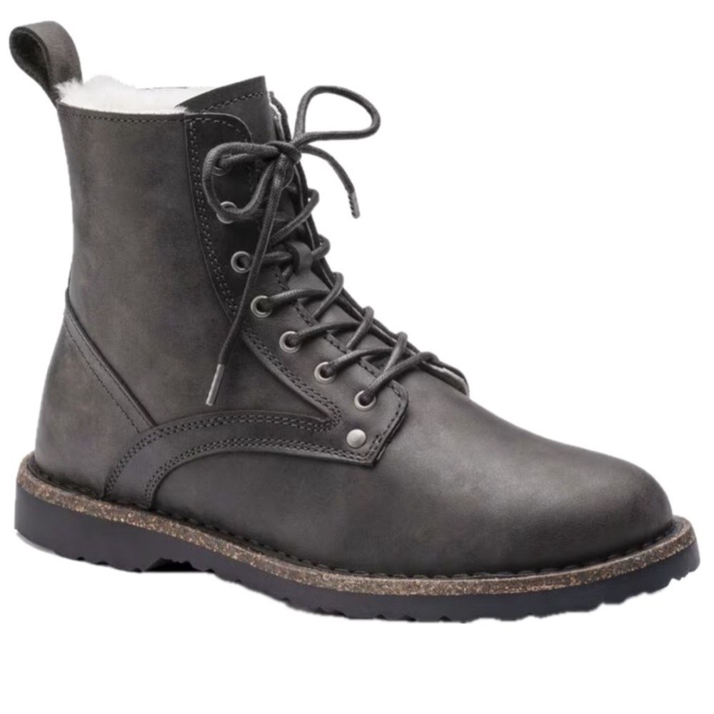 BIRKENSTOCK “BRYSON” Lace-Up Boots